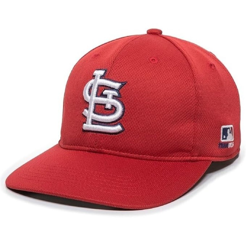 MLB‎ St. Louis Cardinals Wicking Red Baseball Hat Cap Adult Adjustable